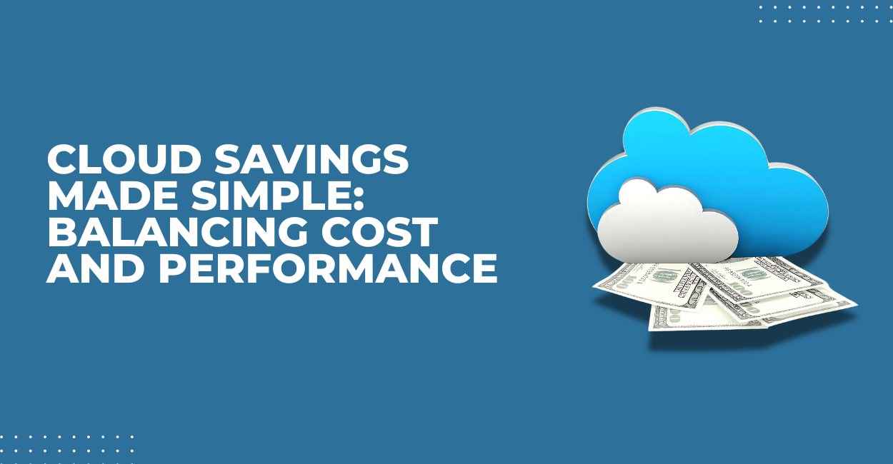 Optimize the cloud cost